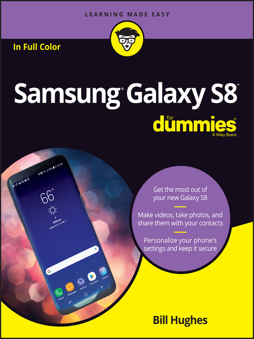 Title details for Samsung Galaxy S8 For Dummies by Bill Hughes - Available